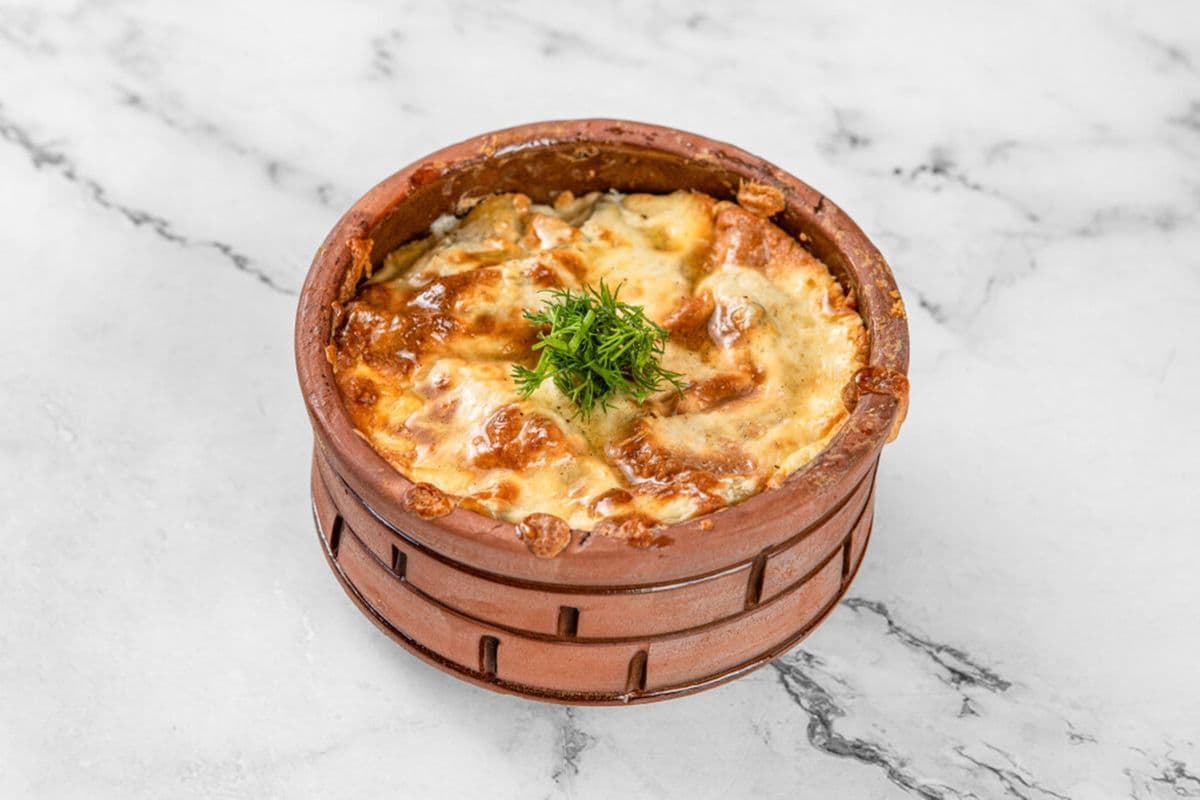 Spinach Béchamel Pasta (Baked)