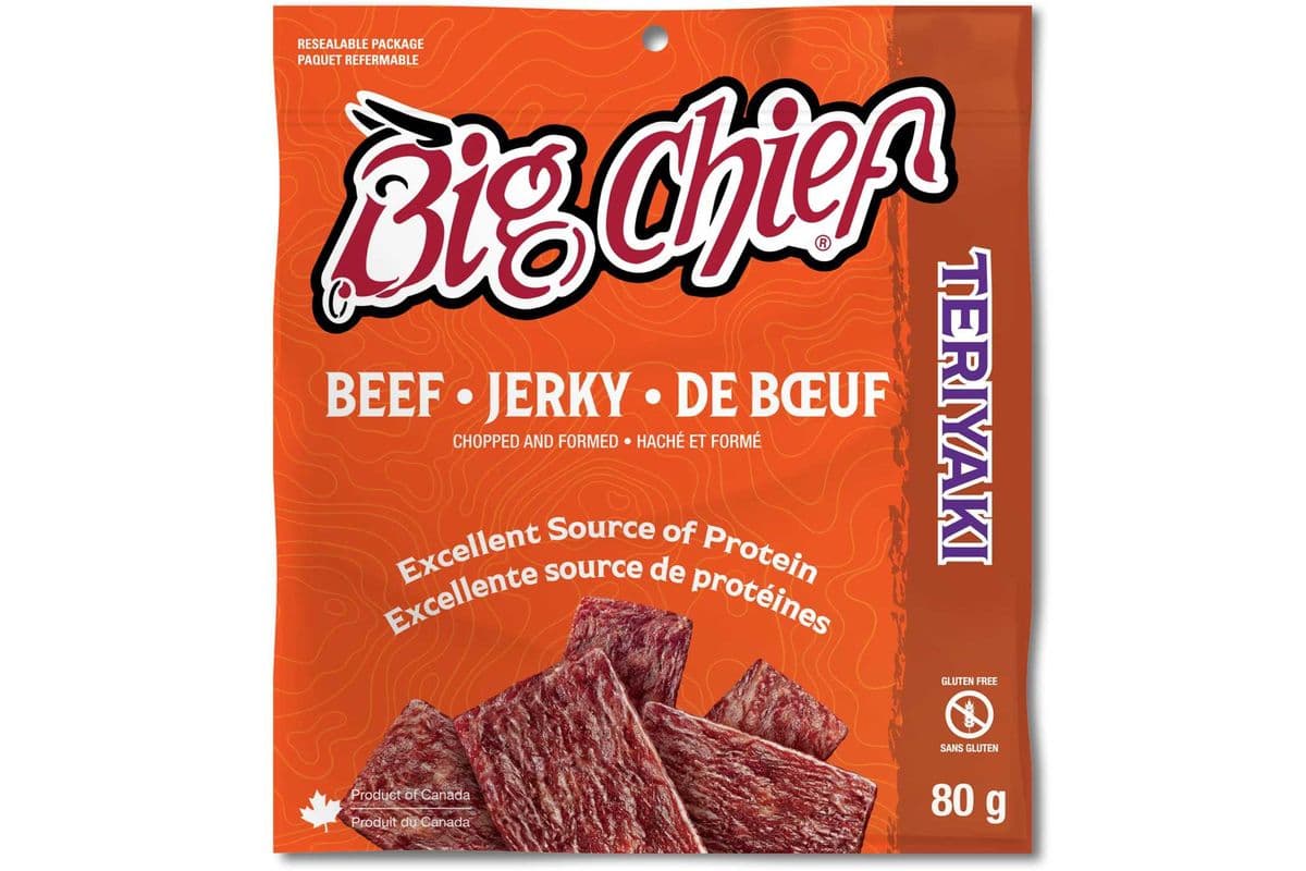 Big Chief Teriyaki Beef Jerky (80g)