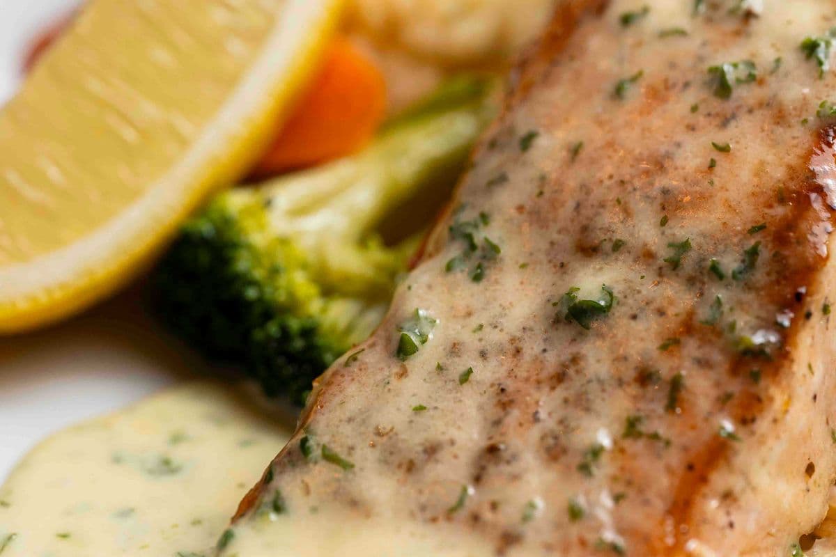 Pan-Fried Salmon Dinner