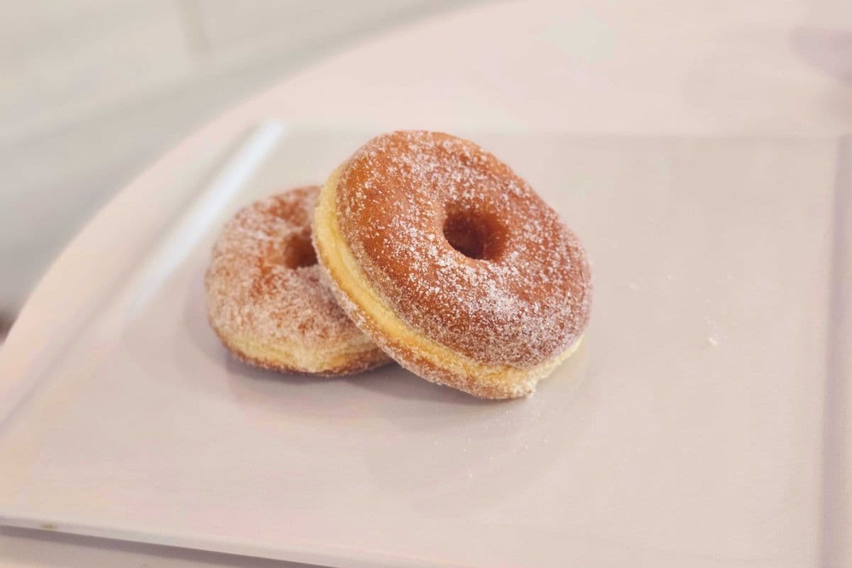 6pcs- Sugar coated Ring donut