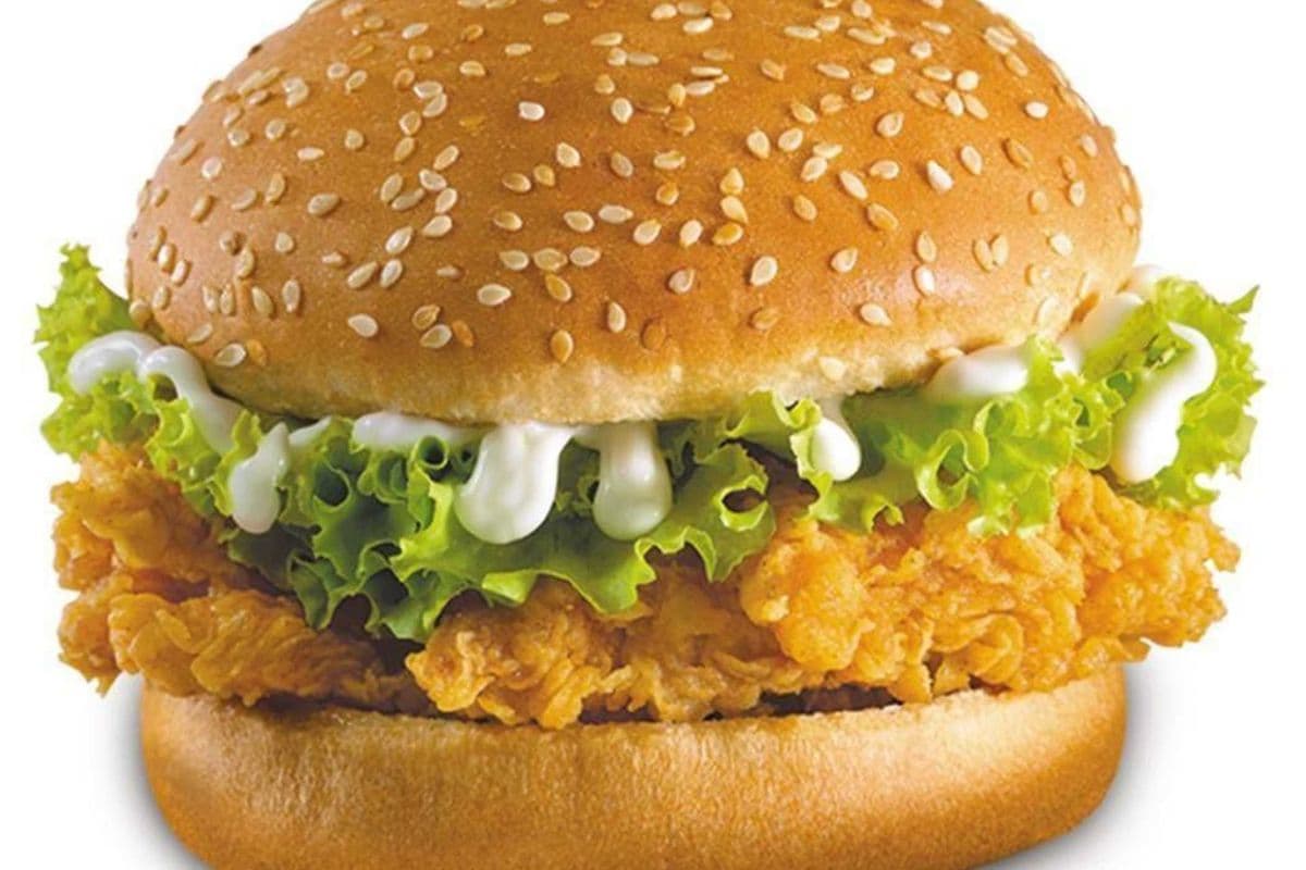 Zinger Chicken Burger & 1 Side