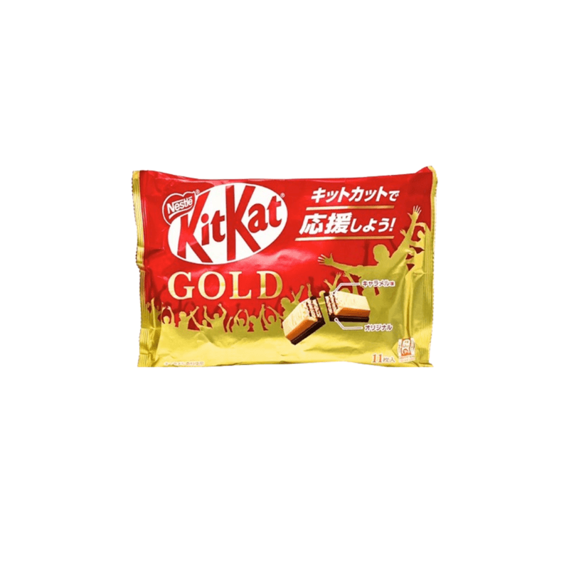 Kit Kat Gold Chocolate Bars - Japan (11 Bars)