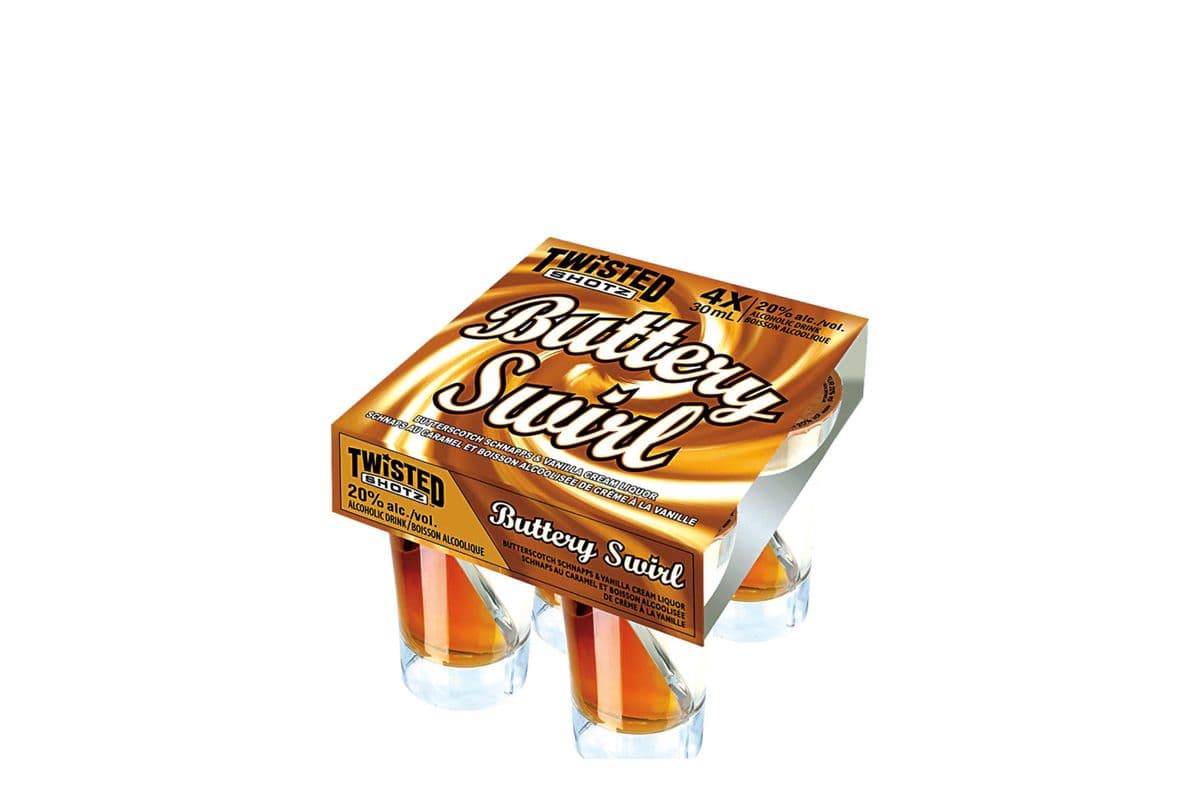 Twisted Shotz Butteryswirl (4 Cans)