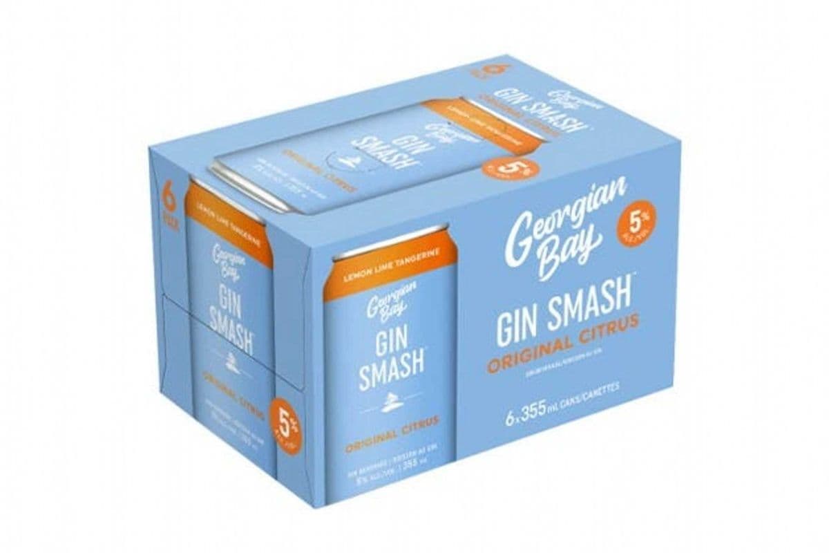 Georgian Bay Gin Smash (Citrus) (6 x 355 ml)
