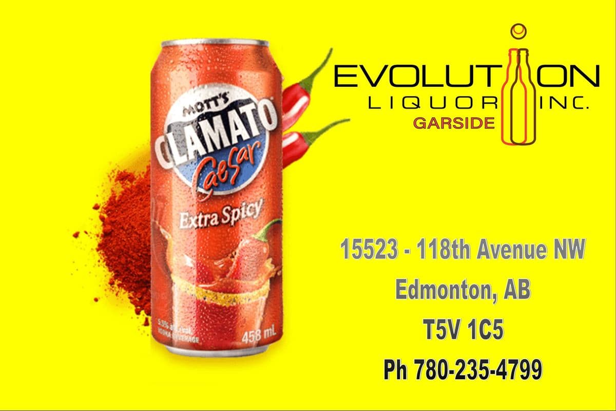 Mott's Clamato Caesar Extra Spicy C458-01 (1 x 458 ml Can)