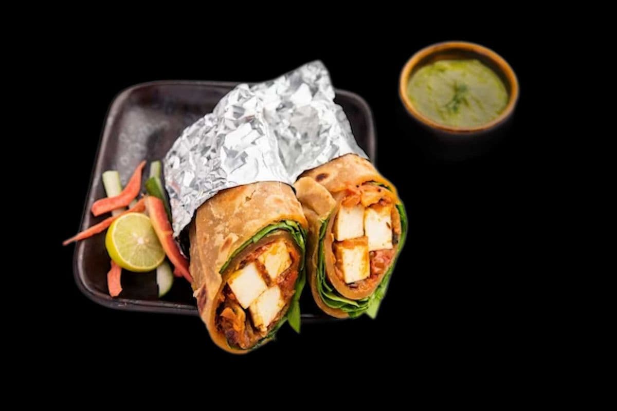 Paneer Tikka wrap