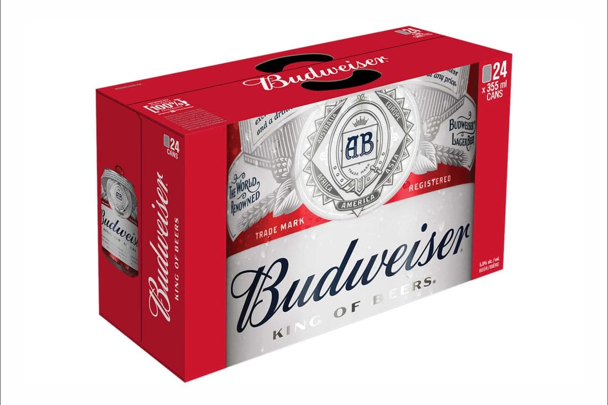 Budweiser (24 Can Pack) (24 x 355ml)