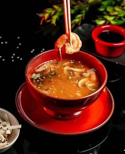 Soupe Repas Crevettes Épicées