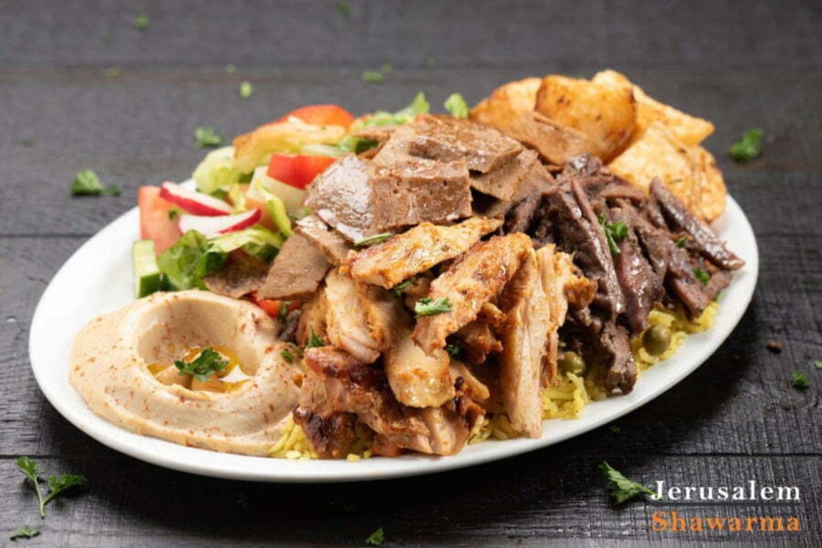 Mixed Shawarma Plate