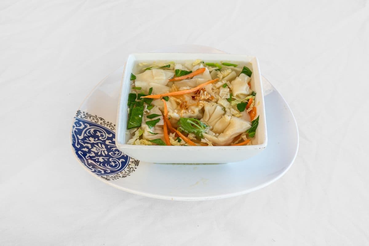 Petite soupe tom-yum au poulet / Small Chicken Tom Yum Soup