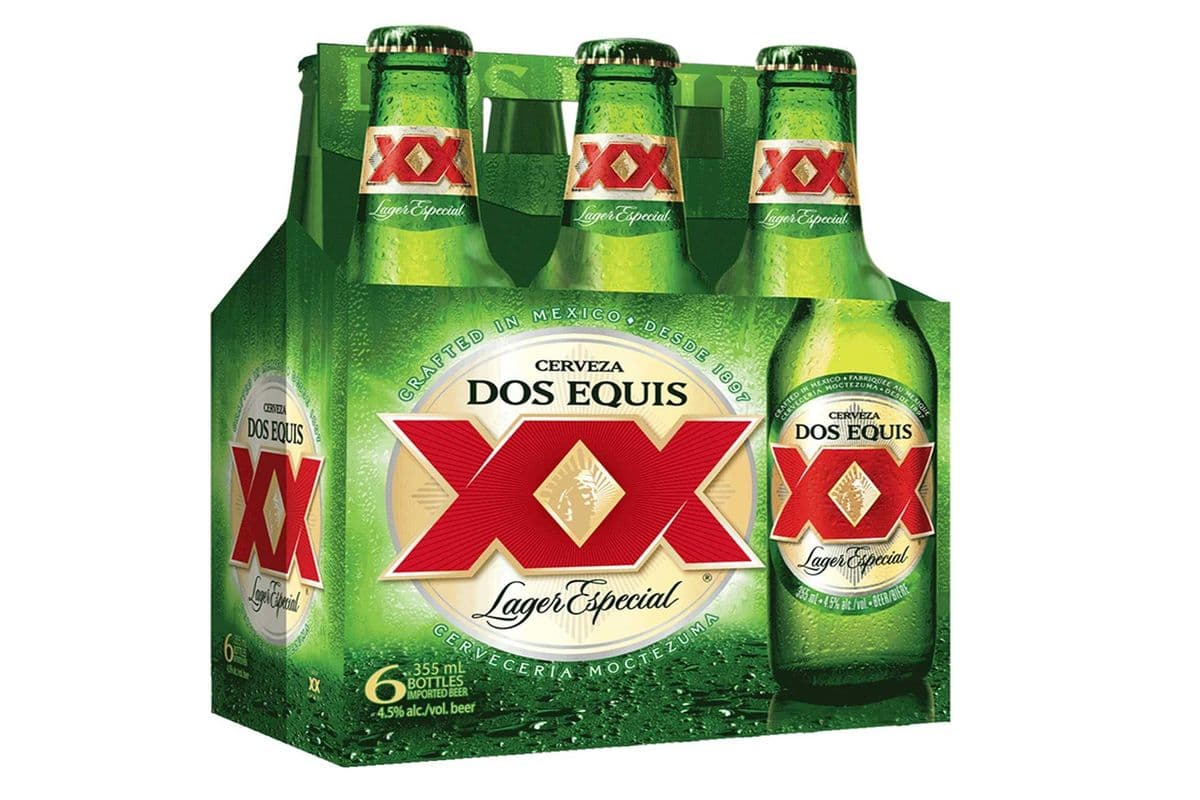 DOS EQUIS LAGER 6 BOTTLES (6 x 341 ML)