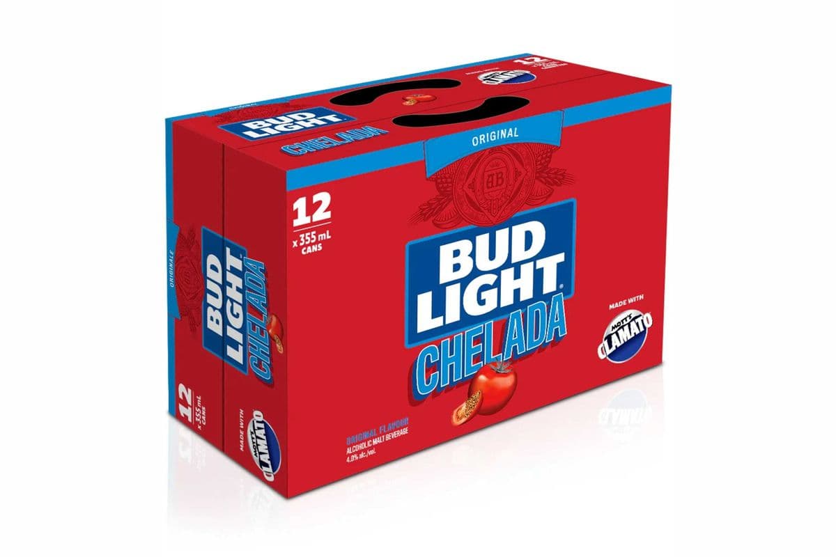 Bud Light Chelada 12 Can (12 x 355ml)