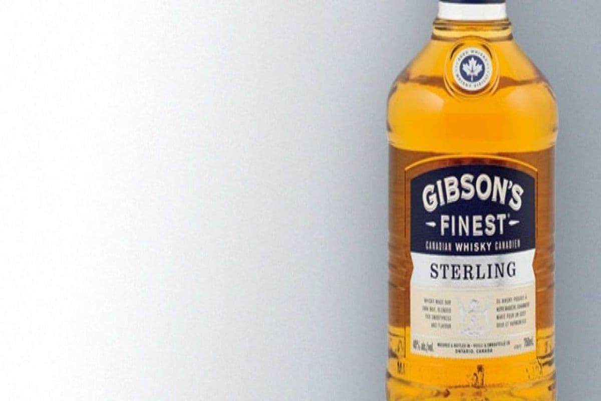 GIBSON'S FINEST STERLING WHISKEY 750 ML (1 x 750 ML )