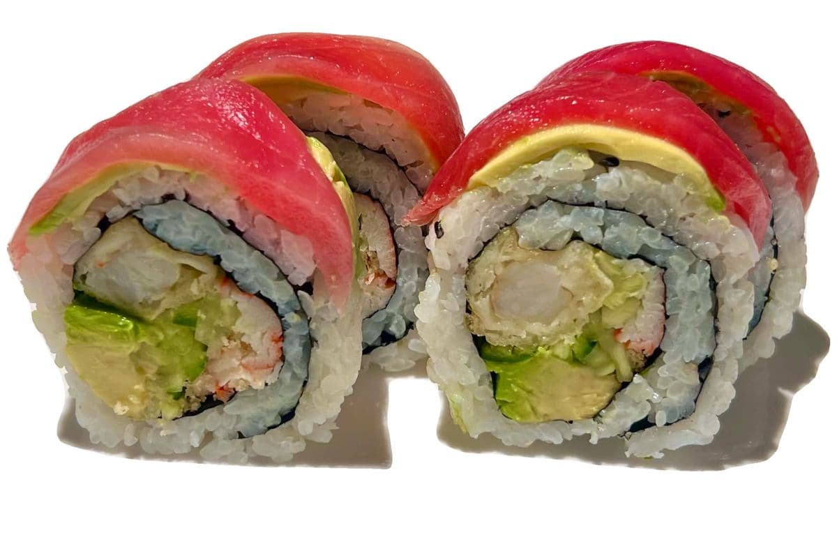 Red Dragon Roll (Tuna on top)