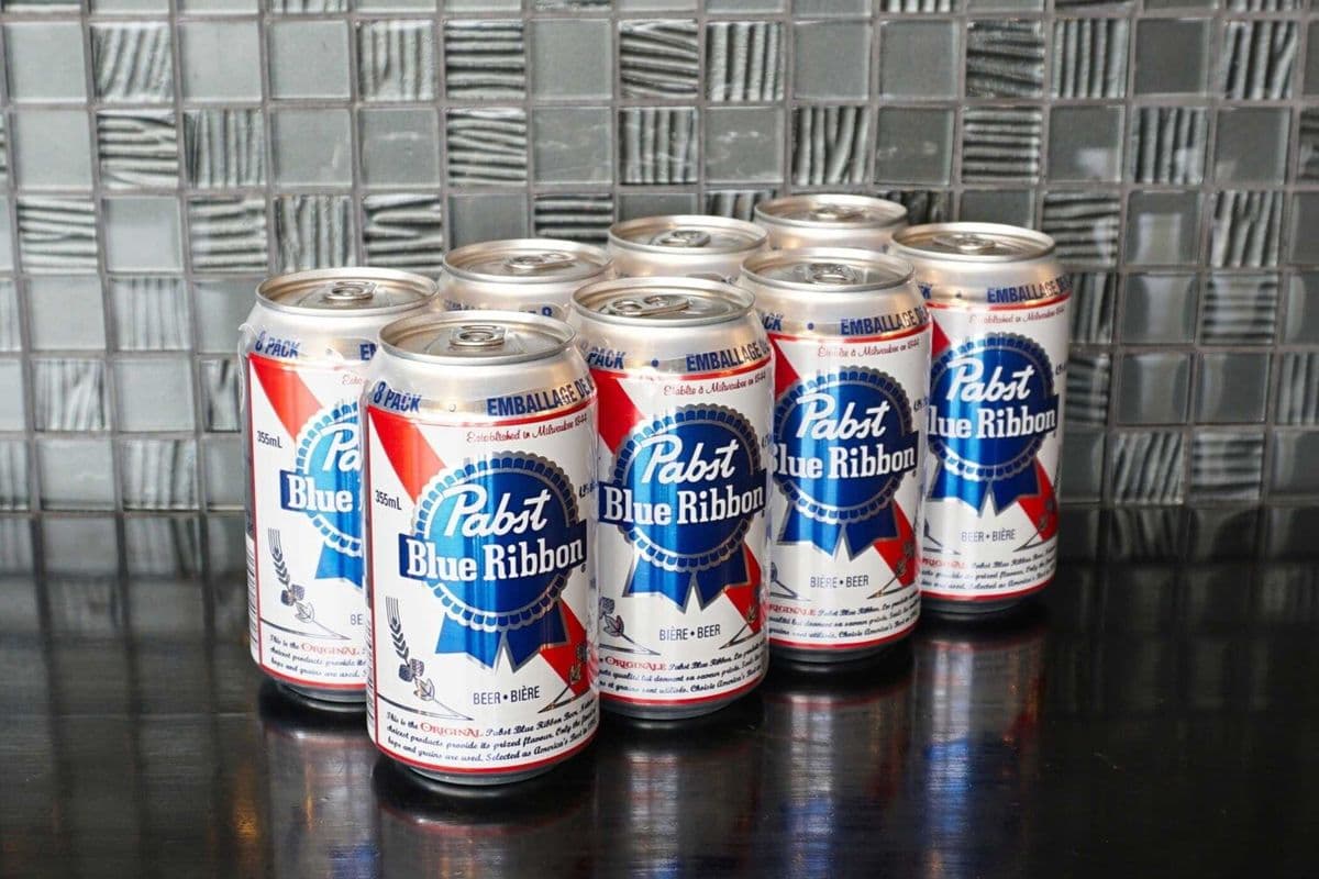 PABST BLUE RIBBON 8PACK CANS (1 X 8*355ML) (1 x 355ML)