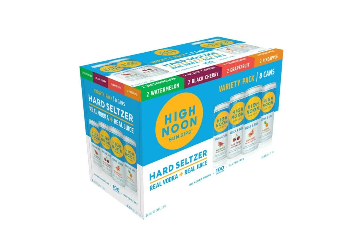 High Noon Vodka Seltzer (1 x 8 Pack)
