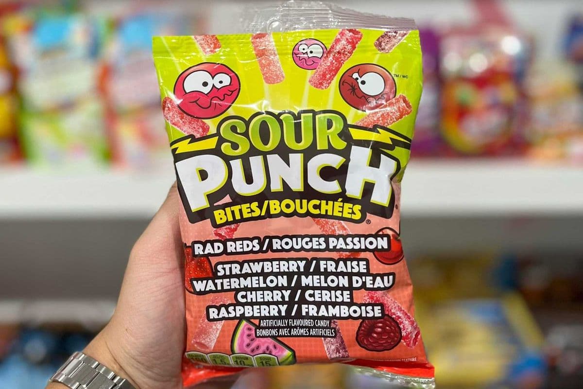 Sour Punch Bites Rad Reds - 142g (142g)