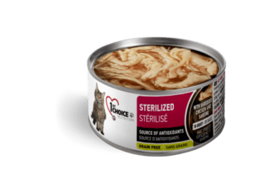 1stChoice Chaton Formule Départ Santé au Poulet Effiloché / 1stChoice Kitten Healthy Start Formula with Shredded Chicken (85 g)
