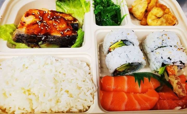 Salmon Teriyaki Bento Box(三文鱼)外卖