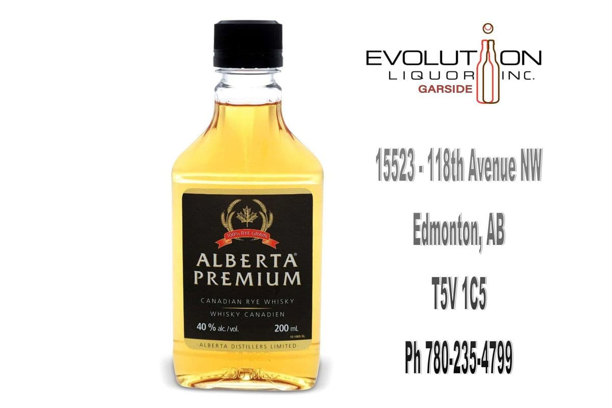 Alberta Premium Canadian Rye 0200P (1 x 200ml Plastic Bottle)