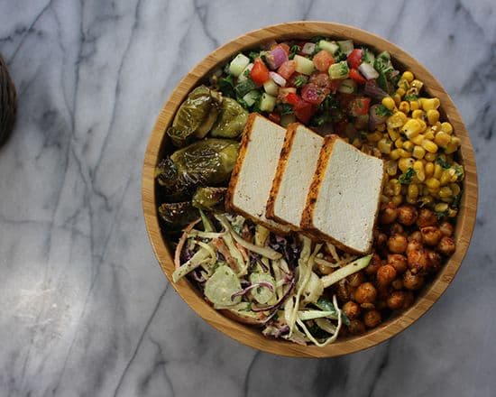 Roasted Tofu Grain Bowl