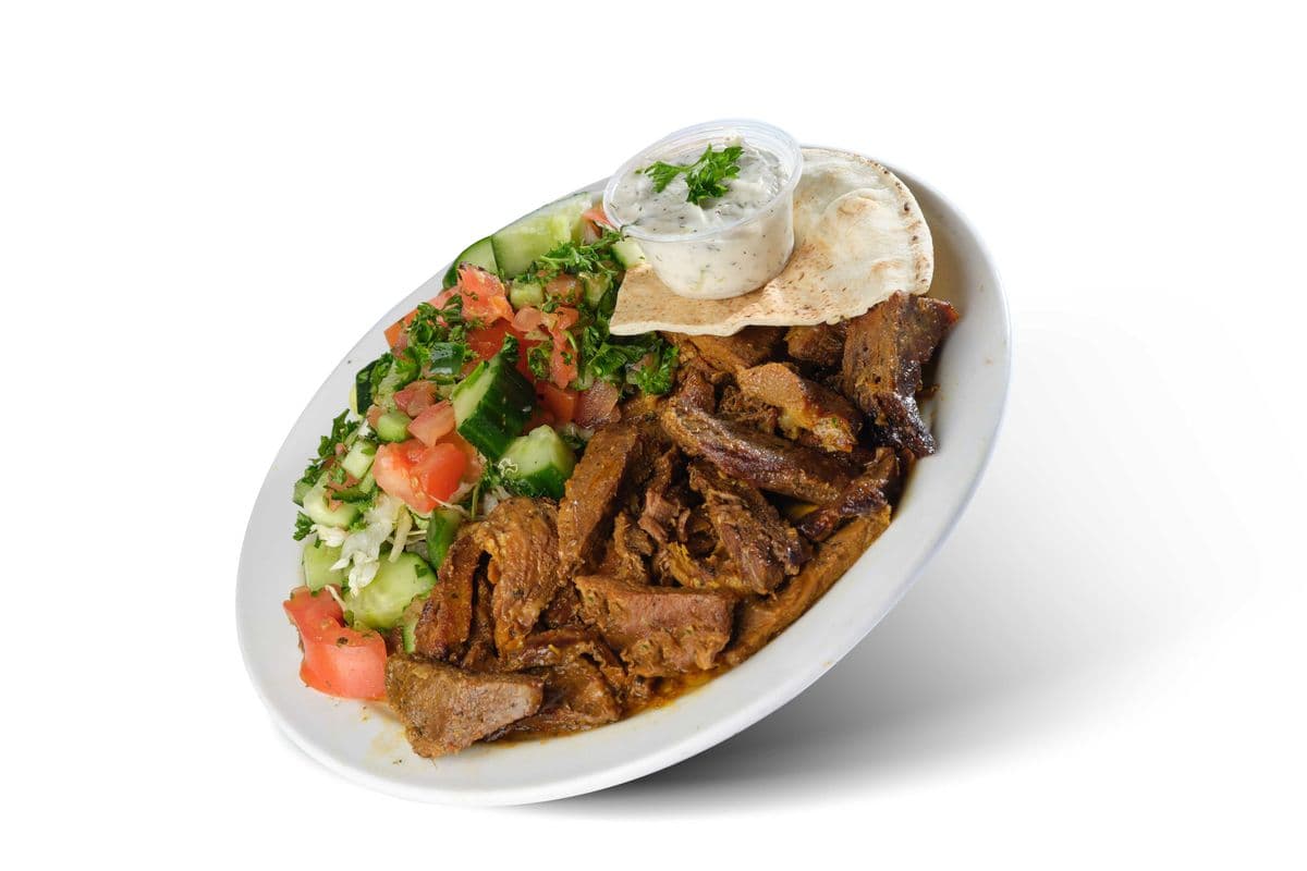 Beef and Lamb Shawarma Salad
