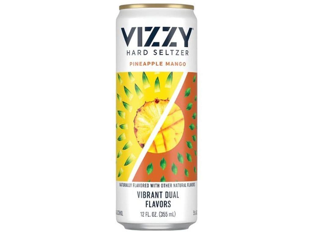 Vizzy Pineapple Mango 355ml Can Hard Seltzer (5.0%)