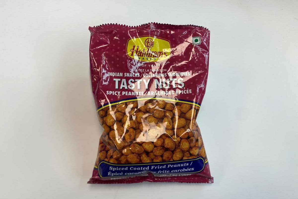 Haldiram's Tasty Nuts Indian Snacks (150g) (320 Cal)