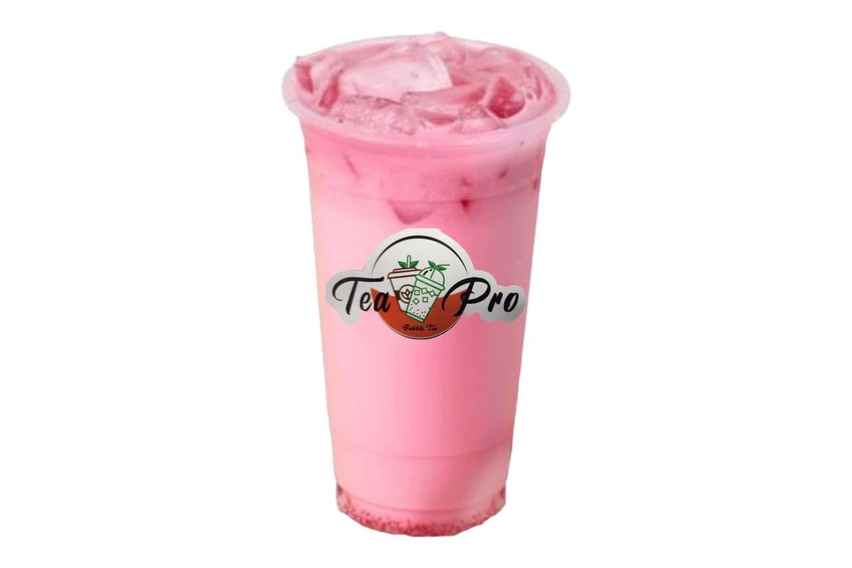 Raspberry Milk Tea