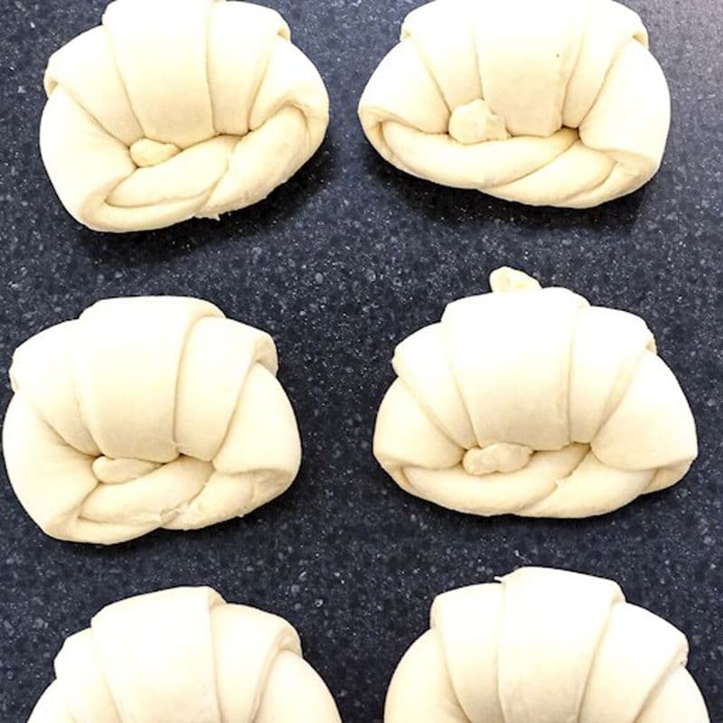 Croissant par 6 à cuire / Croissant by 6 to Bake