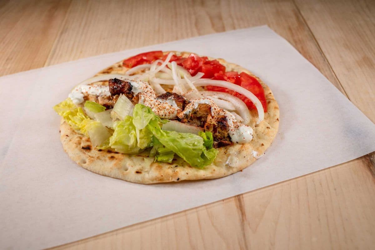 Chicken Souvlaki Wrap