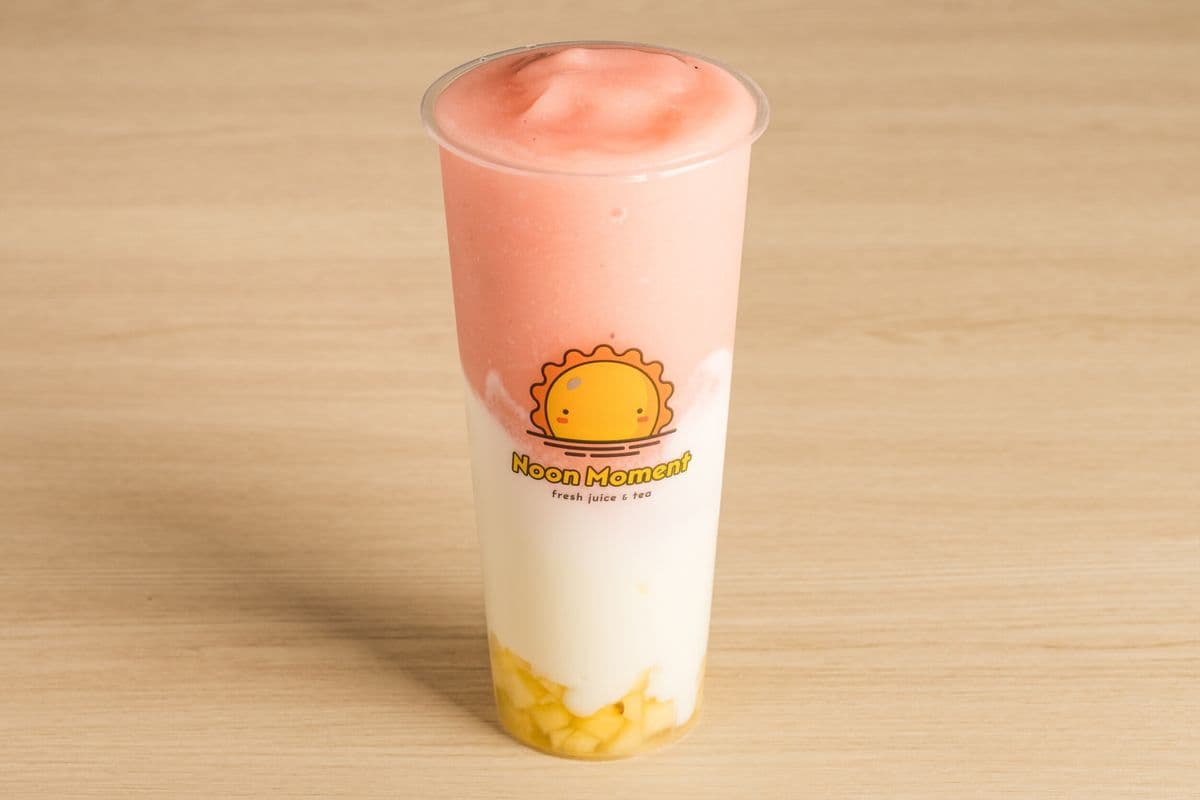 Fresh Peach Yogurt