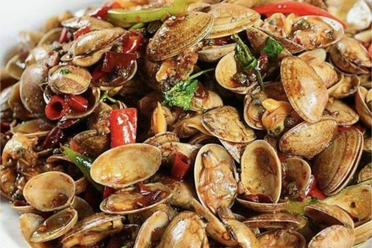 Spicy Fried Clams / 辣炒蚬子