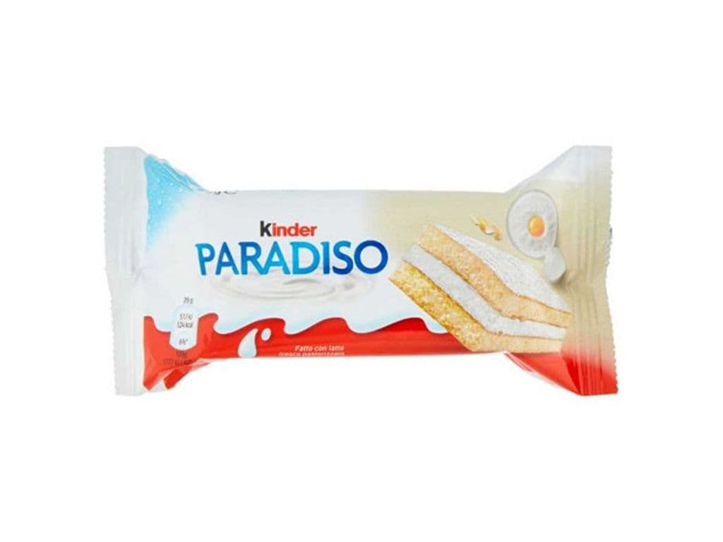 Kinder Paradiso European Cream Sponge Cake Refrigerator Snack 29g