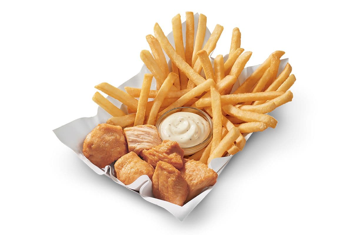 Rotisserie-style Chicken Bites Basket