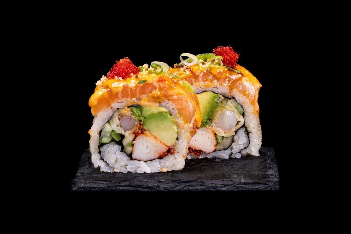 M10. Aburi Salmon Dragon (8pcs)