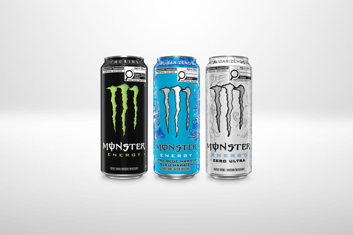 Monster (458 - 473ml) - 3 for $8.00
