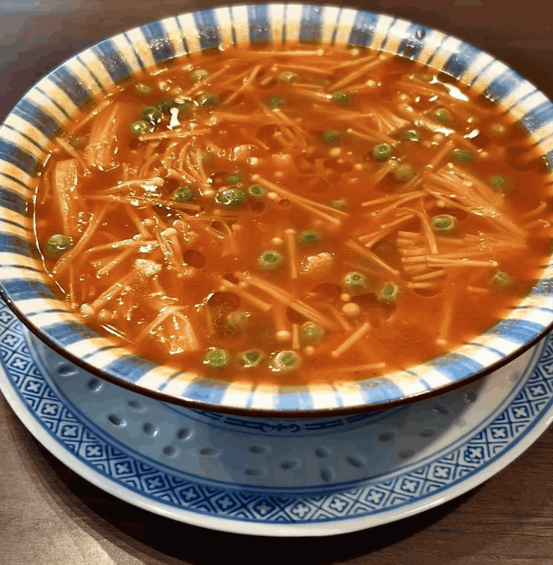 V2 Enoki Mushrooms in Tomato Sauce / V2 素茄汁金针菇