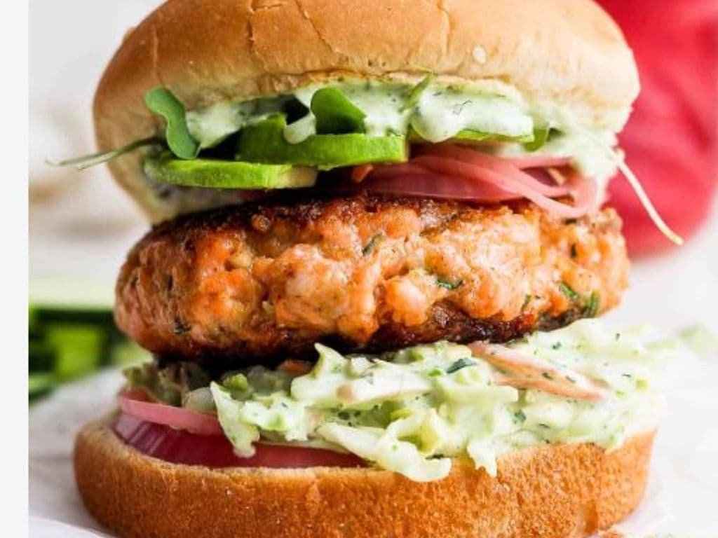 THE WEST COAST WILD SALMON BURGER