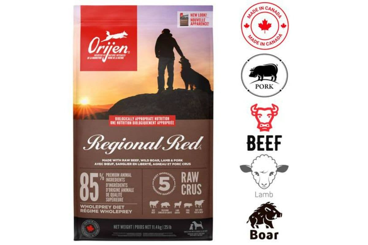 Orijen - Regional Red Dry Dog Food (25 lbs)