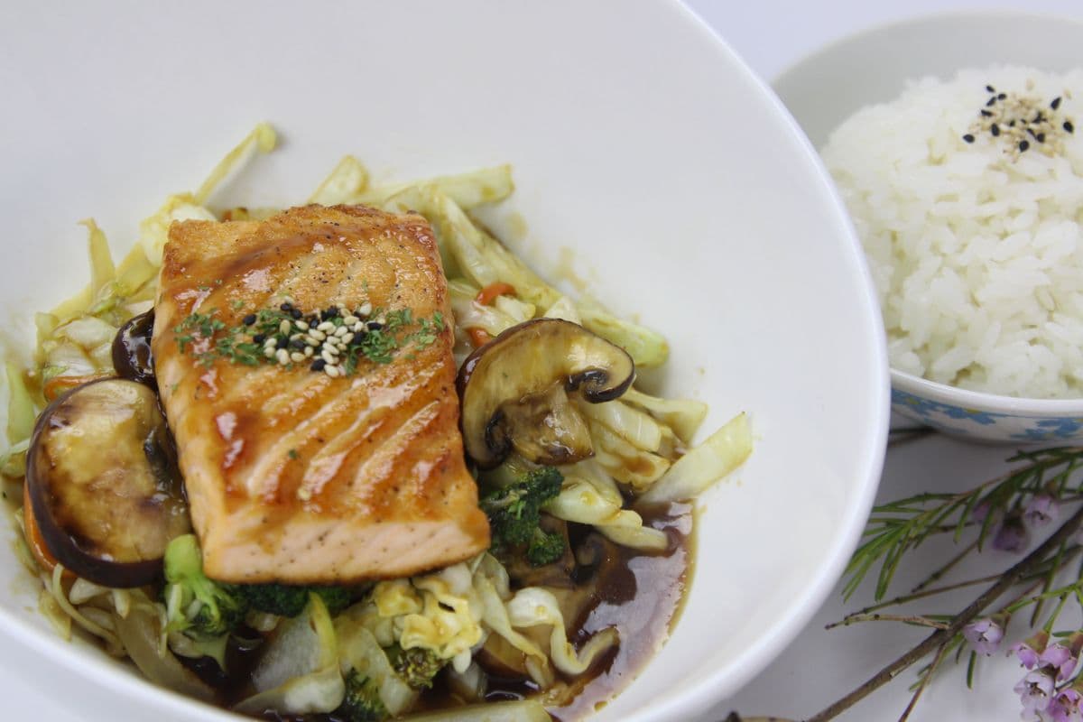 41. Salmon Teriyaki