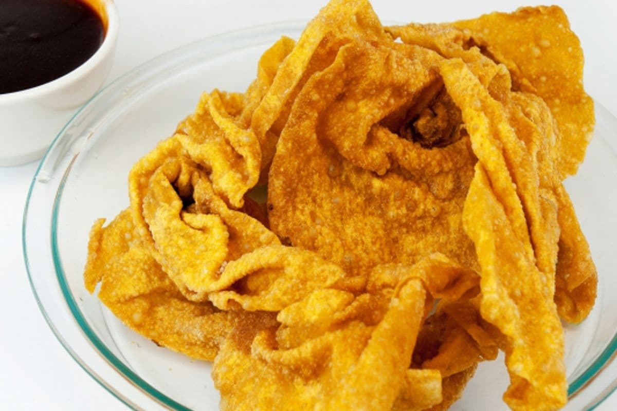 Wontons Frits (12 mcx) / Deep Fried Wontons (12 pcs) 炸云吞