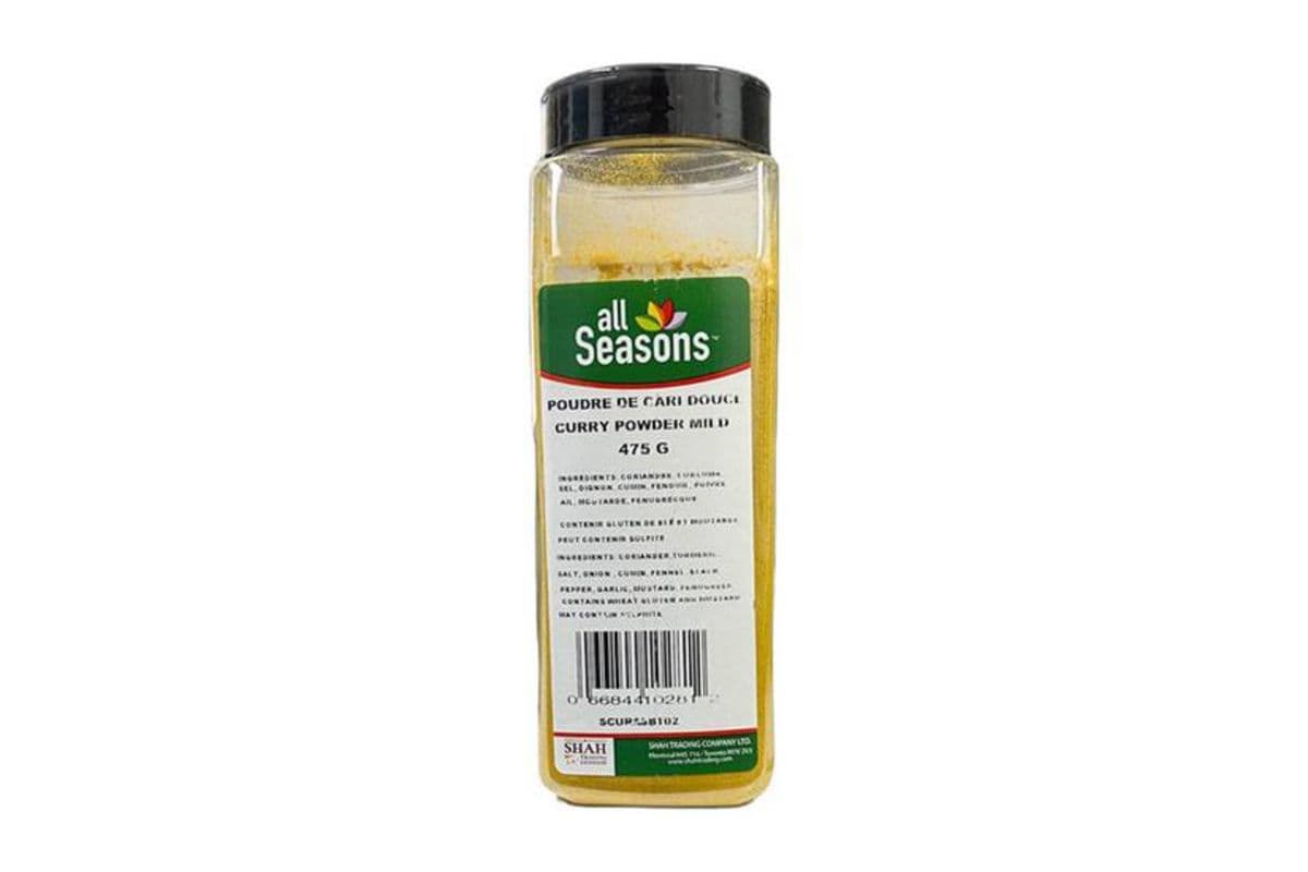 All Seasons • Curry Powder Mild / Curry En Poudre Doux (475G)
