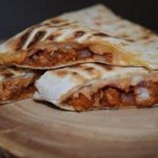 Spicy BBQ Chicken Quesadilla
