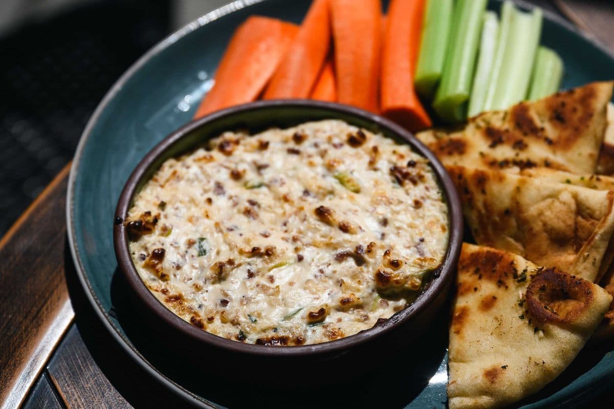 Caramelized Onion and Bacon Dip