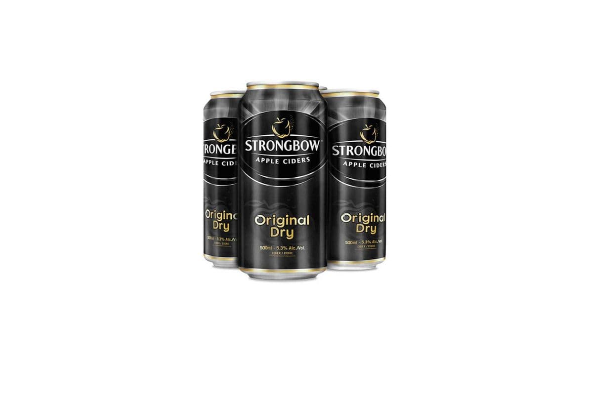 622282. STRONGBOW CIDER (4 x 500ML (CANS))