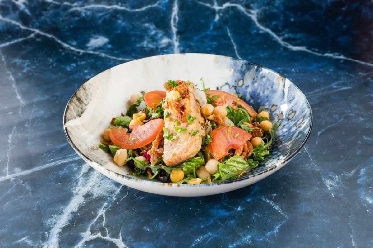 Salmon, Avocado Salad