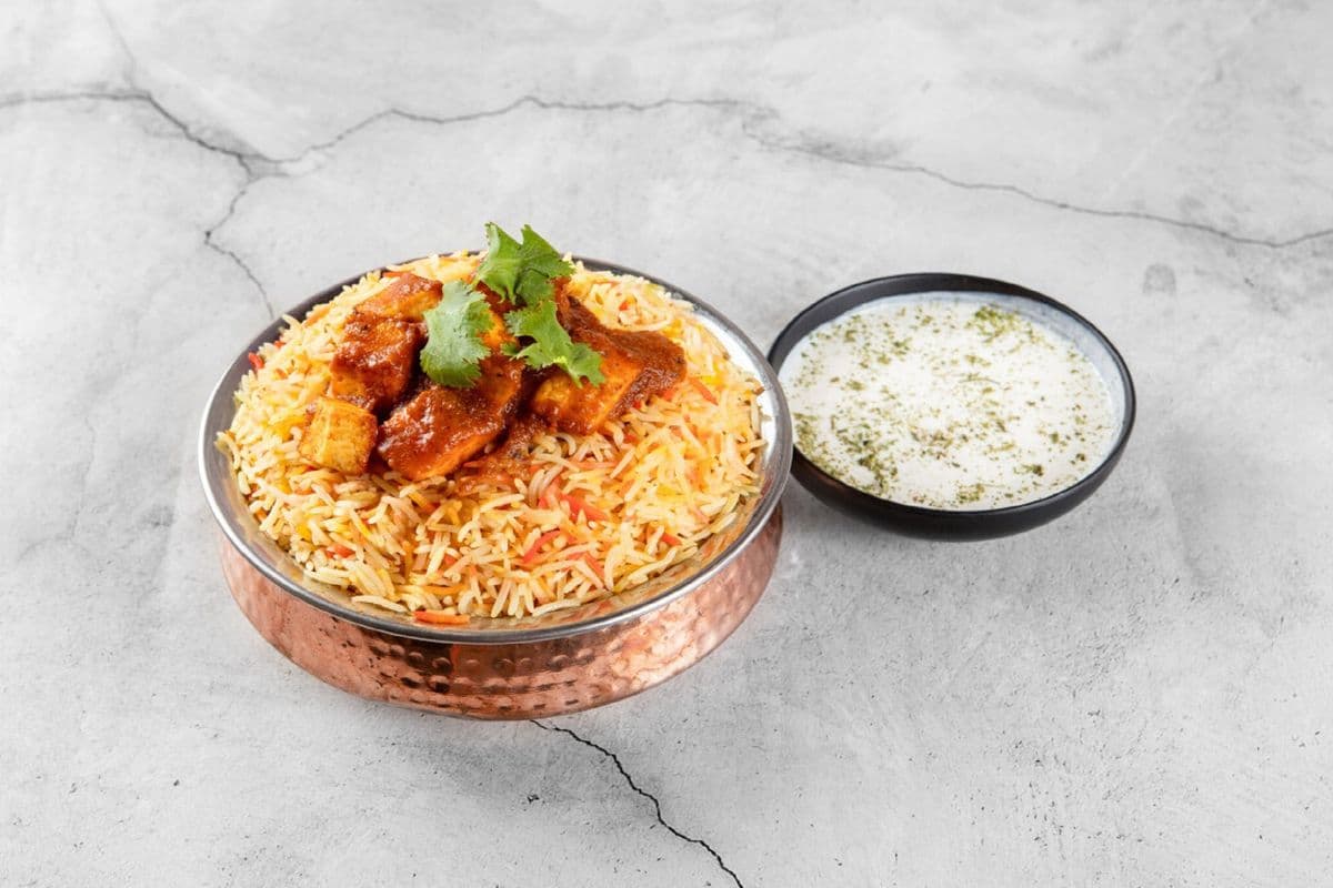Paneer Dum Biryani