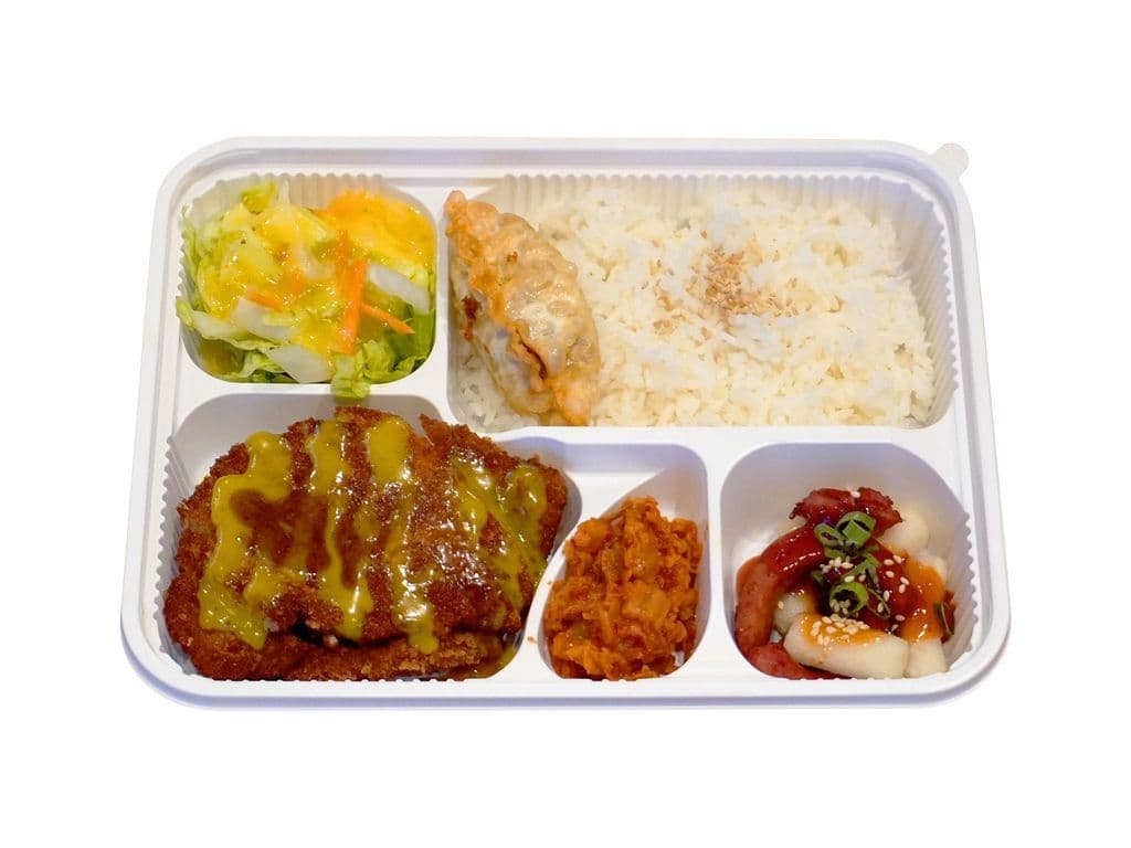 Pork Cutlet Dosirak 돈까스 도시락