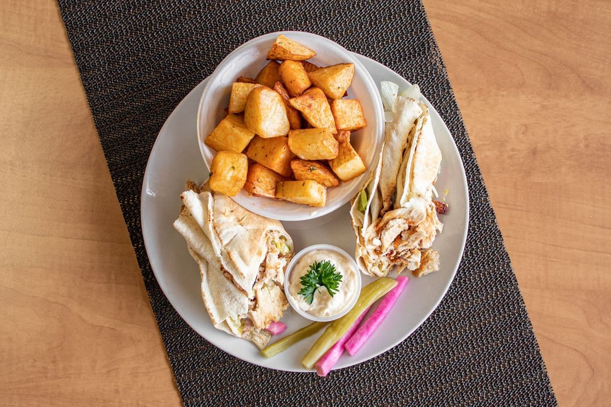Chicken Shawarma Sandwich Trio